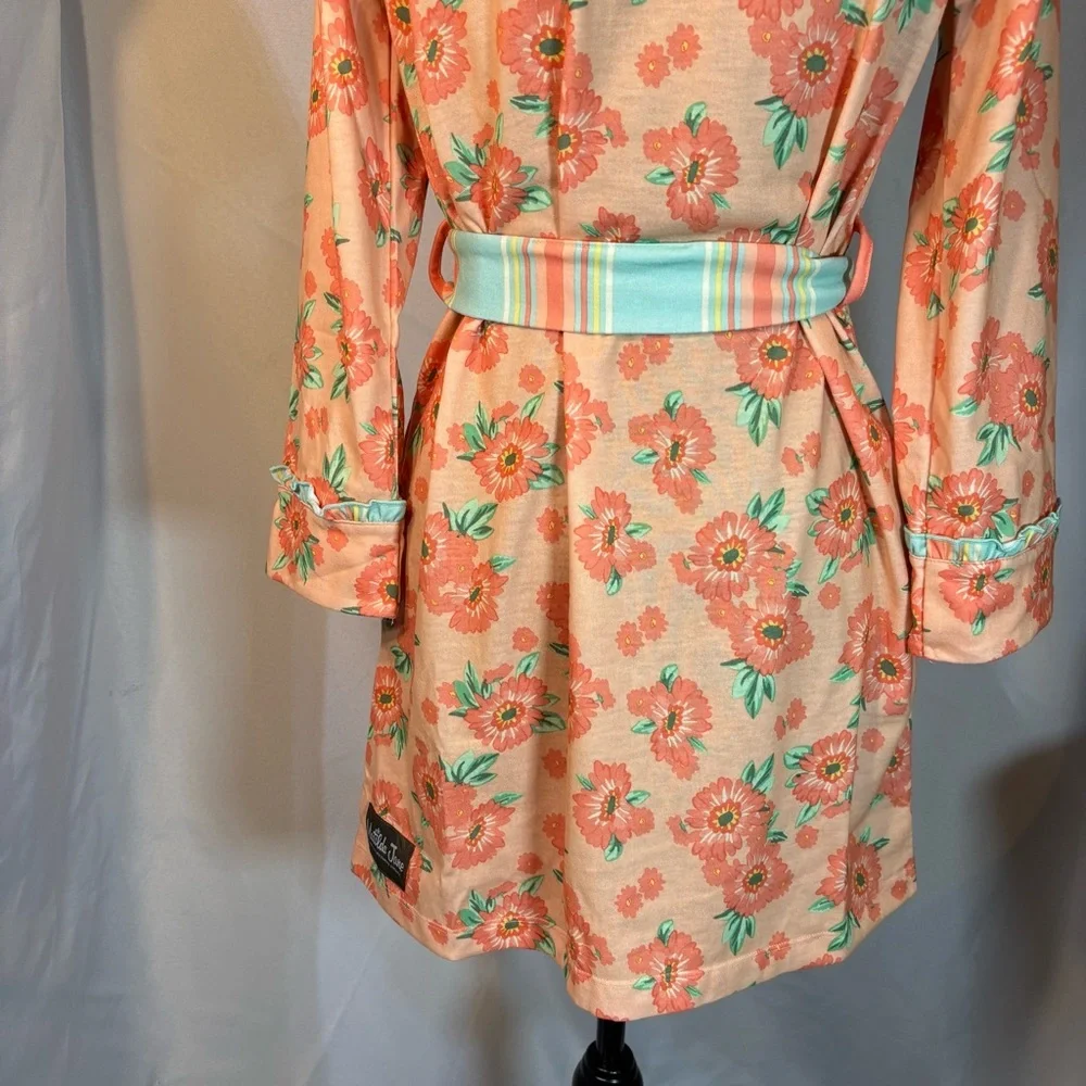 Matilda Jane Dream Chasers Winding Down Hooded Robe Cottagecore Size L (12-14)